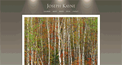 Desktop Screenshot of josephkaynephoto.com