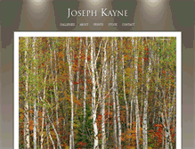 Tablet Screenshot of josephkaynephoto.com